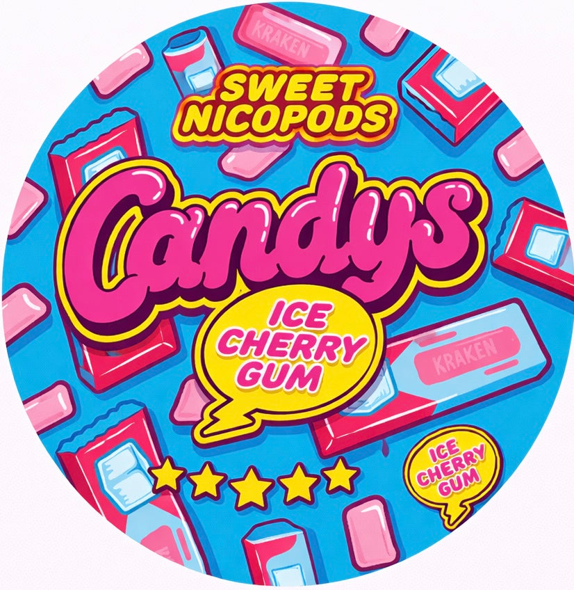 CANDYS Ice Cherry Gum 32mg