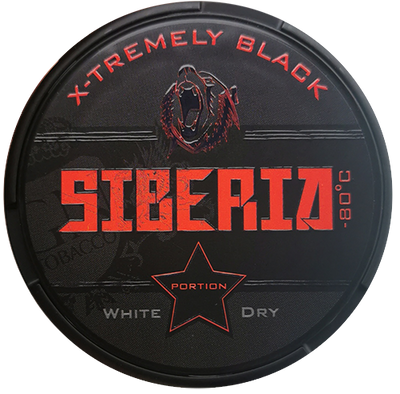 Siberia -80° Black 33mg