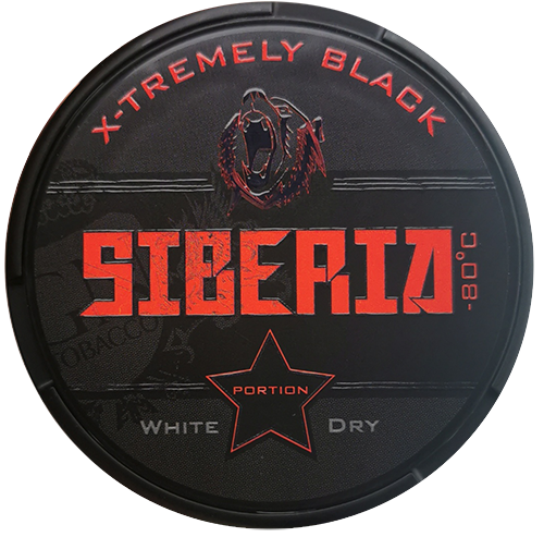Siberia -80° Black 33mg