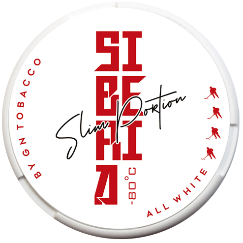 Siberia -80° White Slim 33mg