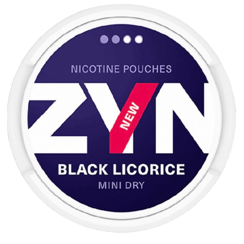 ZYN Mini Black Licorice 3mg
