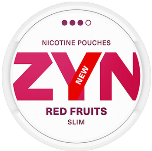 ZYN Slim Red Fruits Strong 9 mg